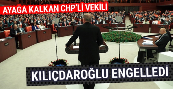 Kılıçdaroğlu engelledi!