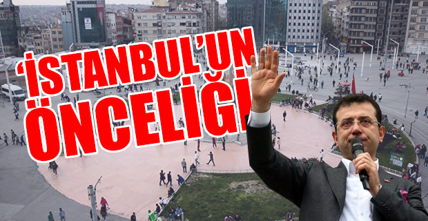 Ekrem İmamoğlu'ndan Taksim müjdesi