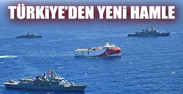 Türkiye'den Doğu Akdeniz'de yeni Navtex ilanı