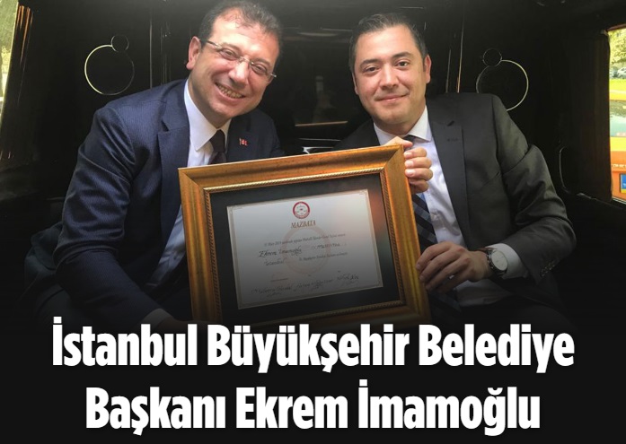 İstanbul Büyükşehir Belediye Başkanı Ekrem İmamoğlu 