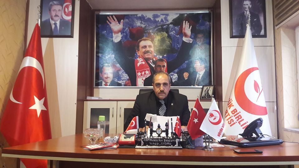 Sivas BBP Merkez ilçe başkanlığında istifa depremi!