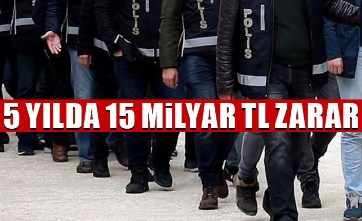 Akaryakıt bağlantılı vergi kaçakçılığı operasyonu: 220 kişi gözaltına alındı