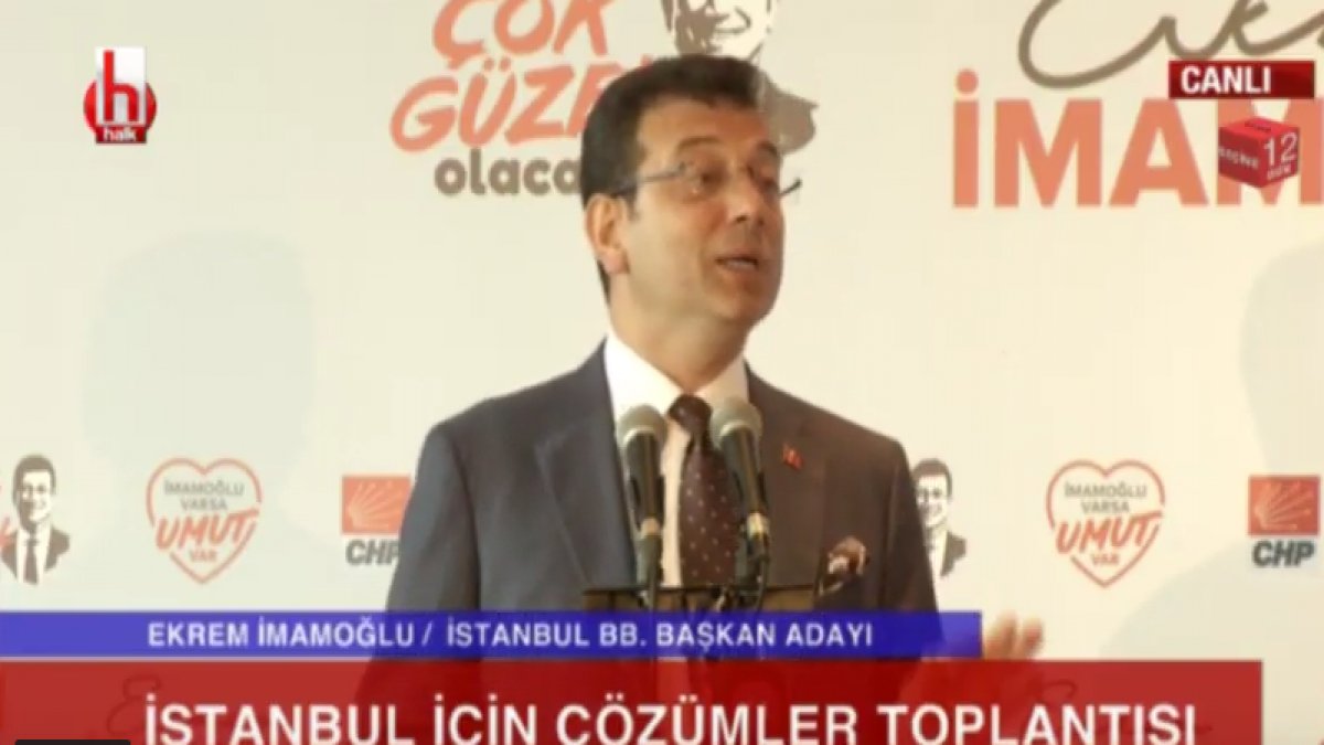 Ekrem İmamoğlu, İstanbul için çözümlerini açıkladı