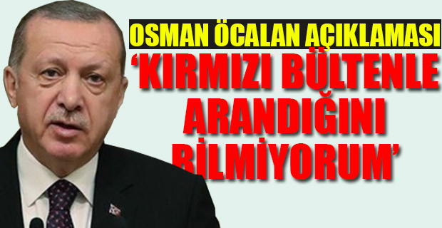 Erdoğan'dan S-400 yanıtı: Nedense bizim söylediğimize inanılmıyor