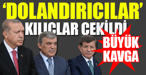 Erdoğan; Abdullah Gül, Ahmet Davutoğlu ve Ali Babacan'ı topa tuttu