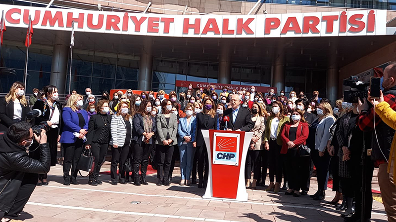 CHP, İstanbul Sözleşmesi'nin fesih kararının iptali için Danıştay'da dava açtı