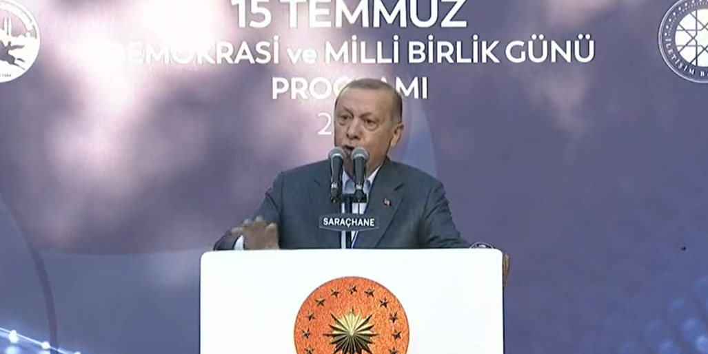 Erdoğan Saraçhane'de konuştu...