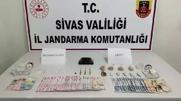 Sivas'ta uyuşturucu operasyonu: 6 gözaltı