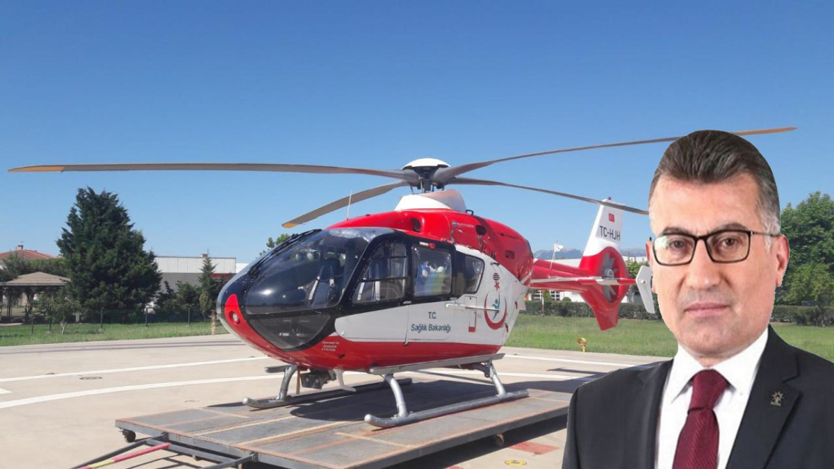 Abdullah Güler’in talimatı ile Sivas Ambulans helikopterine kavuşuyor…