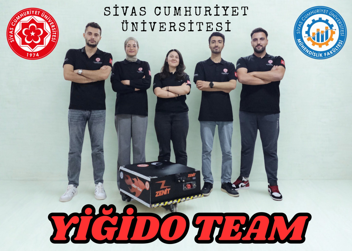  Yiğido Team, TEKNOFEST 2025 Finalinde Sivas'ı ve Cumhuriyet Üniversitesi’ni Temsil Edecek