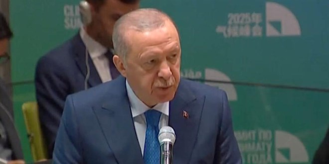 Erdoğan: Yeşil finans stratejisini uygulama çabalarımız sürüyor