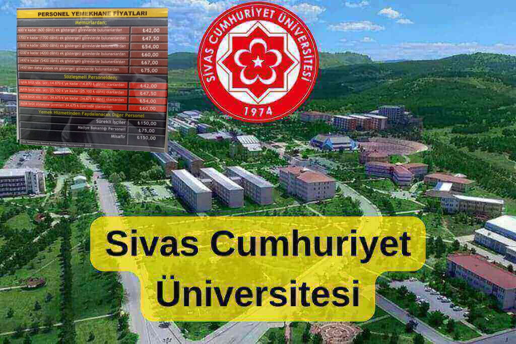 Üniversitelerde Yemek Ücretleri açıklandı: En düşük fiyat Sivas Cumhuriyet Üniversitesi’nde