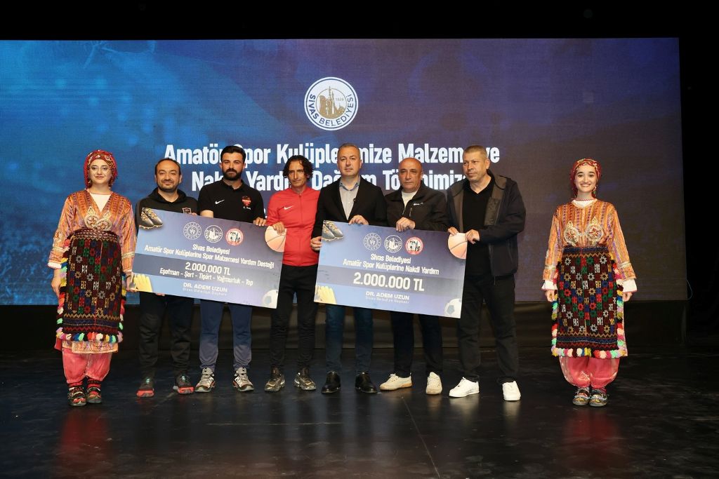 Belediyeden  Amatör Spora 4 Milyon TL Destek...
