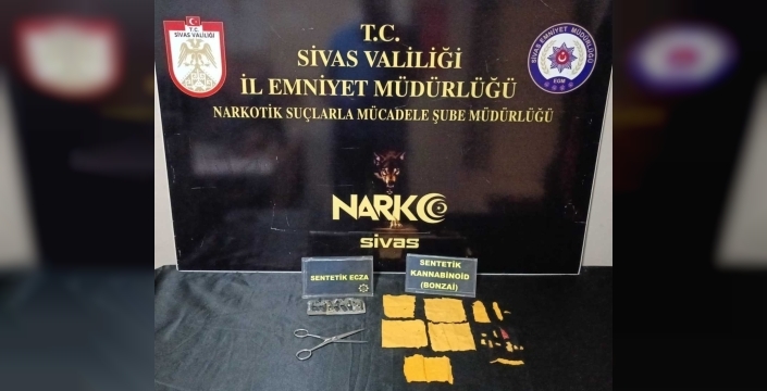 Sivas'ta uyuşturucu operasyonu: 4 tutuklama