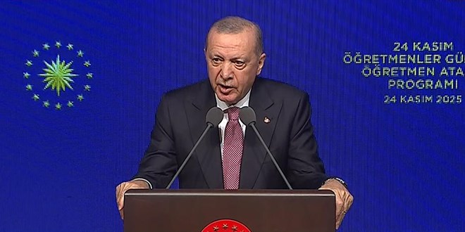 Erdoğan: Öğretmenlerimize haklarını teslim etmek bizim asli vazifemiz