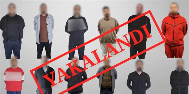 Kırmızı bültenle aranan 12 suçlu Türkiye'ye getirildi