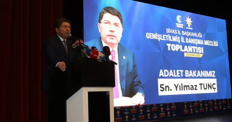 Bakan Tunç Sivas’ta konuştu: “Bu meseleyi kalıcı olarak bitireceğiz”