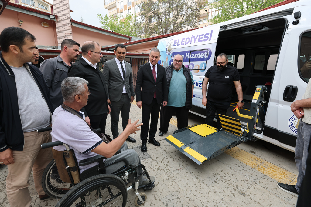 Yeni Engelsiz Hizmet Aracı ve Tekerlekli Sandalye dağıtım töreni…