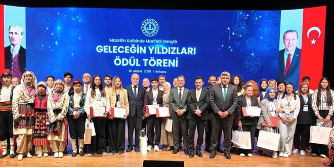 MEB 'Geleceğin Yıldızları'nı ödüllendirdi