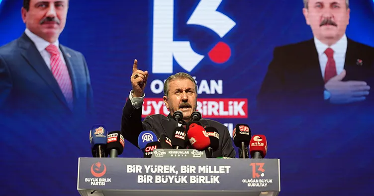 Destici, BBP Genel Başkanlığına yeniden seçildi