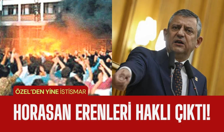 Horasan Erenleri Özgür Özel'e uyarısında haklı çıktı...