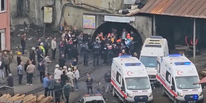 Zonguldak'ta maden ocağında patlama