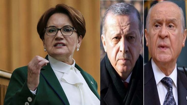 Anketlerle zora düşen Erdoğan ve Bahçeli’ye, Akşener’den bomba yanıt: “Şimdi ilk defa bunu yapacak…”