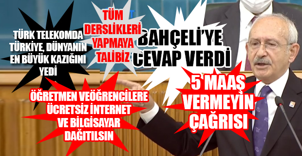 CHP Lideri Kılıçdaroğlu: Bu düzen, harami düzenidir