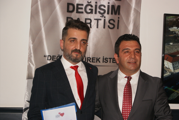 TDP Sivas İl Başkanı Erdem göreve başladı…