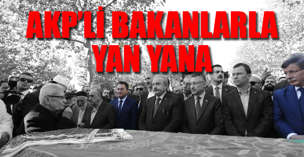 Babacan ve Davutoğlu, Pakdil'in cenazesinde...