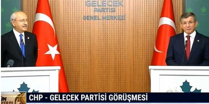 Kılıçdaroğlu ve Davutoğlu’ndan ortak açıklama