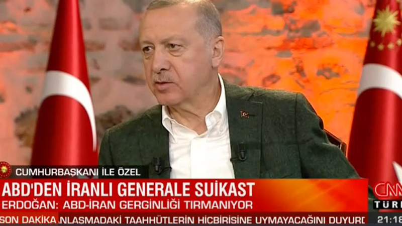 Erdoğan: Libya'ya peyderpey asker gönderiyoruz; gerekirse Kanal İstanbul'dan da savaş gemileri geçebilir