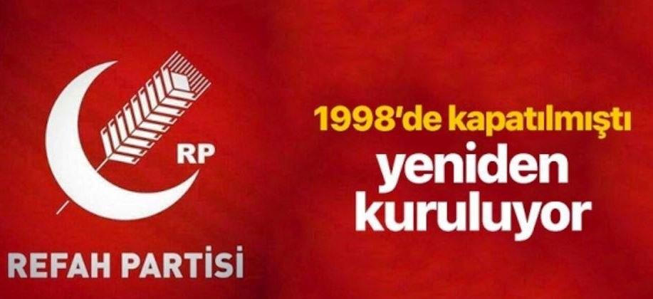 Yeniden Refah Partisi Sivas'ta temayül yoklaması yapacak