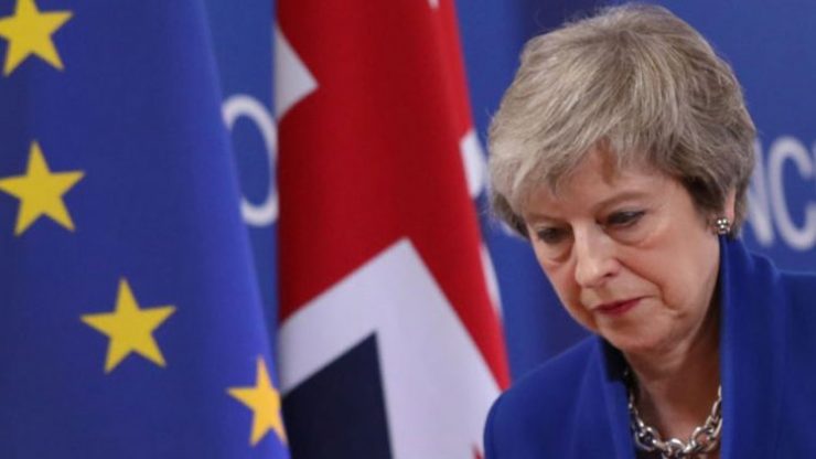 Brexit anlaşması bir kez daha reddedildi