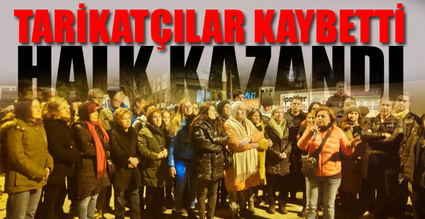 Gece gündüz nöbet tutan İstanbulluların direnişi sonuç verdi!