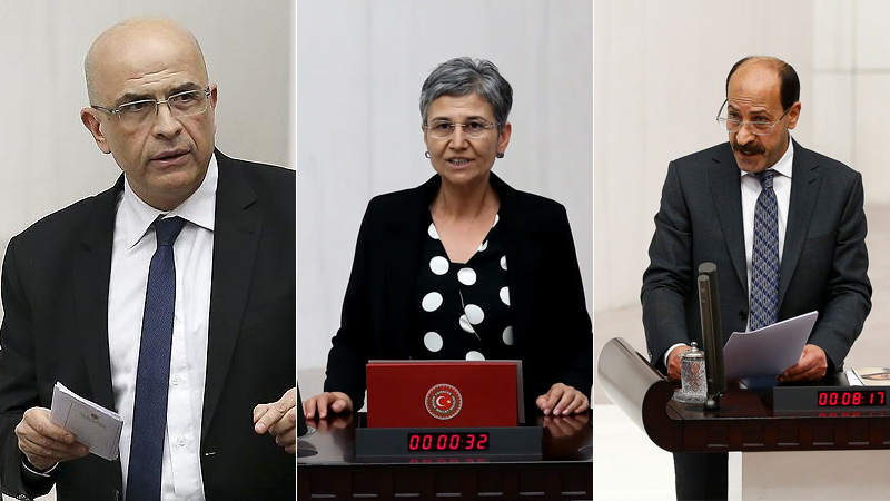 CHP'li Enis Berberoğlu ile HDP'li Leyla Güven ve Musa Farisoğulları'nın milletvekillikleri düşürüldü!