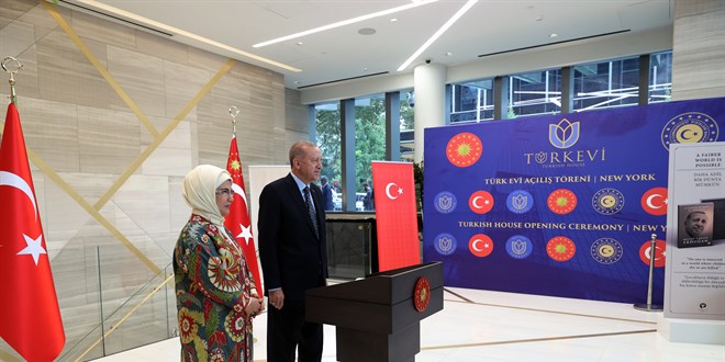 Erdoğan: Türkevi, toplumdaki yerimizin bir yansıması olacaktır