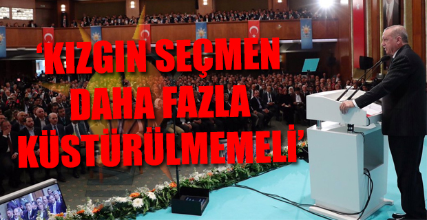 AKP'den 'hain' söyleminde geri adım