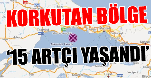 Marmara Denizi'nde deprem! İstanbul'da da hissedildi