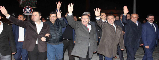 Sivas'ta Ak Parti Seçim Sonucunu Kutluyor…