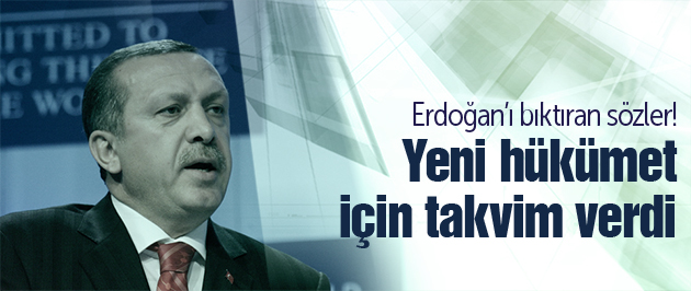 Erdoğan Saray eleştirilerinden bıktı!