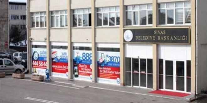 Sivas Belediyesi koronavirüs nedeniyle kira bedeli alımını erteledi