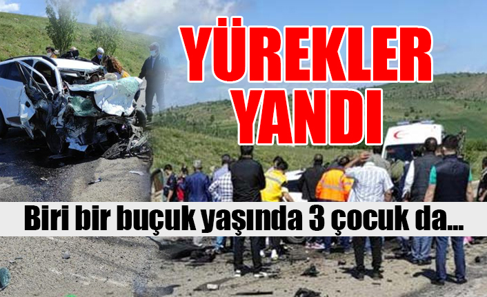 Sivas'ta katliam gibi kaza: 9 ölü