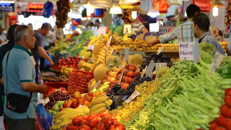 Gıda fiyatları yıllık yüzde 31,86 artışla rekor kırdı