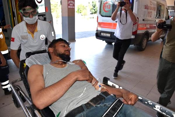 Sivas'ta 17  işçisi kimyasal zehirlenme şüphesiyle hastaneye kaldırıldı