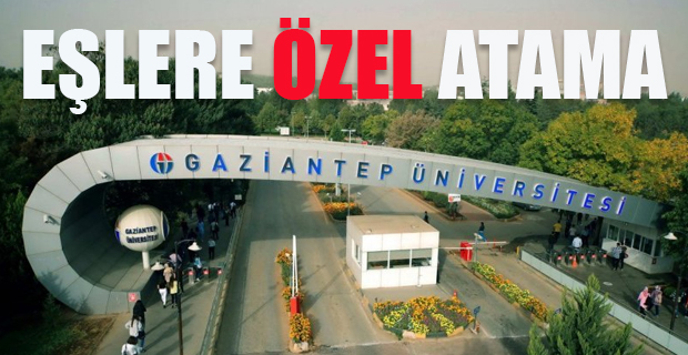 Gaziantep Üniversitesi’nde bir skandal daha