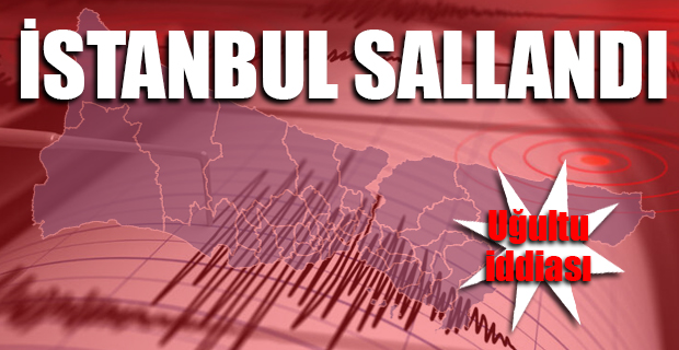 İstanbul'da 4.1 büyüklüğünde deprem meydana geldi