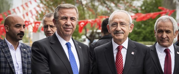 Kemal Kılıçdaroğlu Mansur Yavaş'ı ziyaret etti