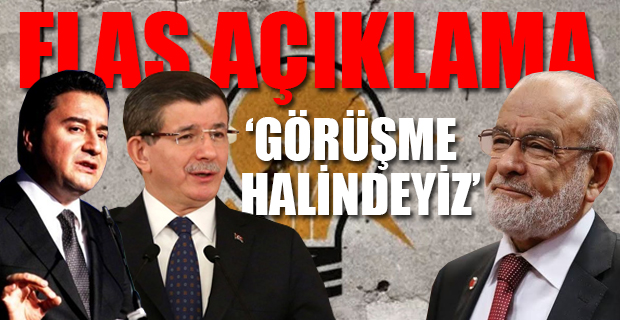 Saadet Partisi; Ali Babacan ve Ahmet Davutoğlu ile ittifak mı kuruyor?