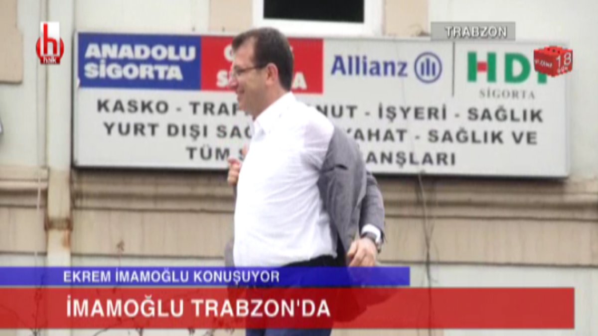 Ekrem İmamoğlu Trabzon'da ceketini çıkarttı, muhteşem kalabalık coştu 